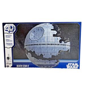 4D Build Deluxe Death Star II Cardstock Model Kit - 272pc Star Wars NEW!